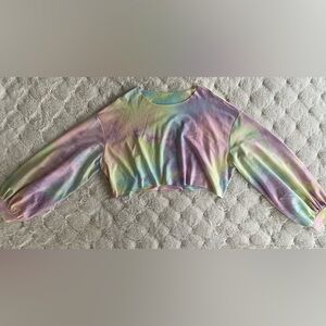 New without tags cropped long sleeve top